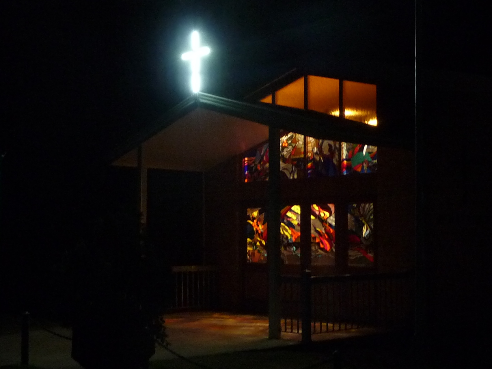 St Matthew's at night